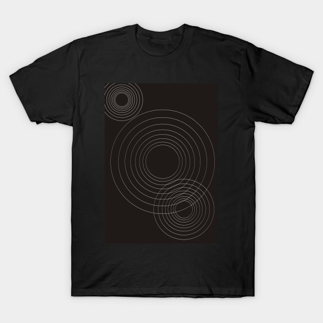 Round T-Shirt by nileshkikuchise